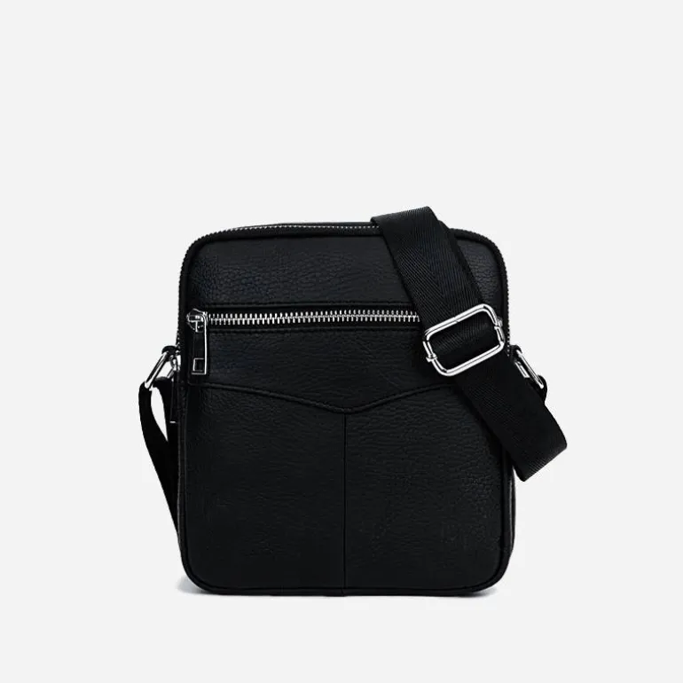 Petite sacoche à bandoulière en cuir véritable^Sac Bandoulière Discount