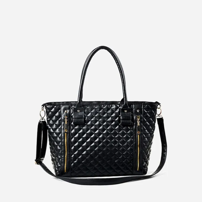 Sac à main cabas en cuir matelassé^Sac Bandoulière New
