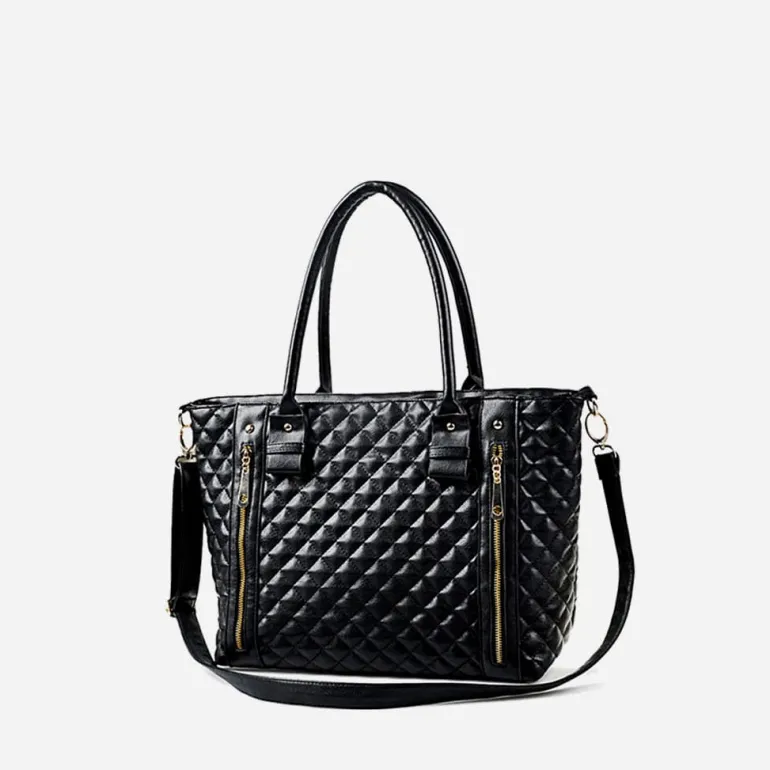 Sac à main cabas en cuir matelassé^Sac Bandoulière New