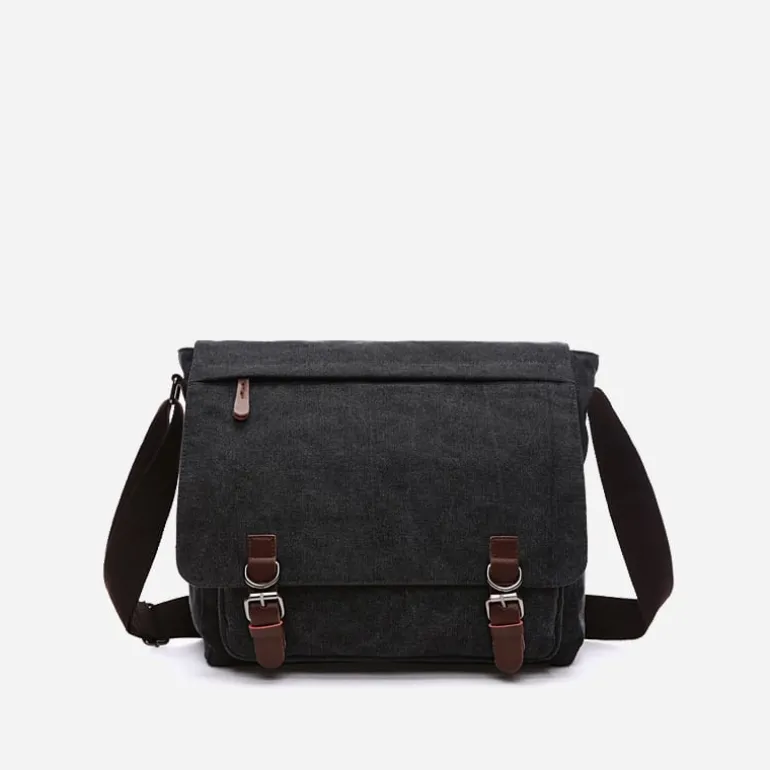 Sac besace à bandoulière en toile pour homme^Sac Bandoulière Fashion