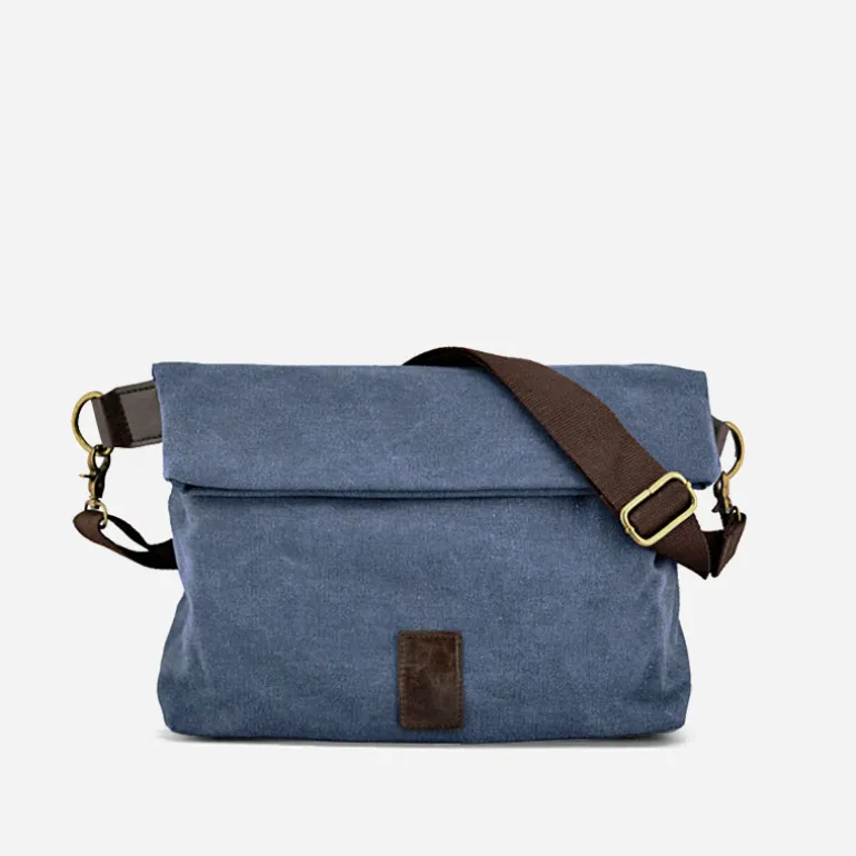 Sac besace à bandoulière en toile pour homme^Sac Bandoulière New