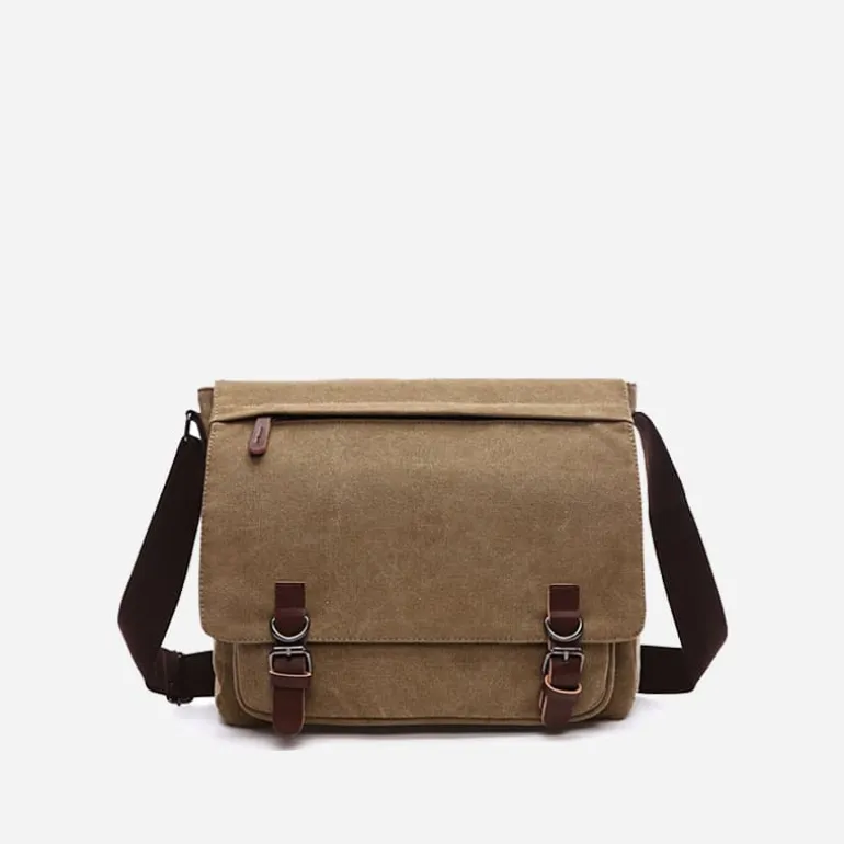 Sac besace à bandoulière en toile pour homme^Sac Bandoulière Fashion