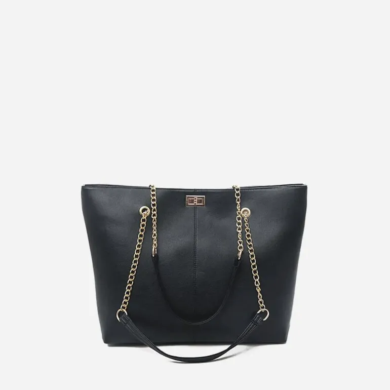 Sac cabas à chaîne cuir petits grains ou matelassé^Sac Bandoulière Discount