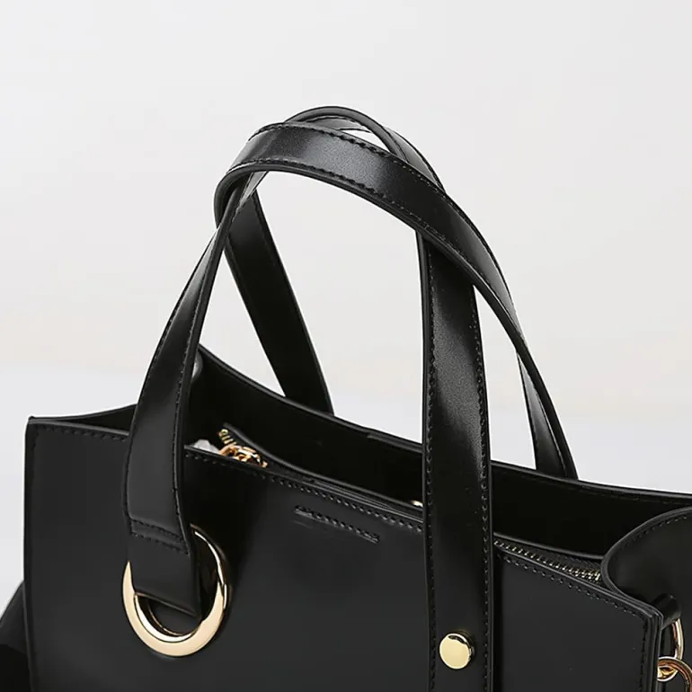 Sac cabas en cuir avec anse asymétrique^Sac Bandoulière Online