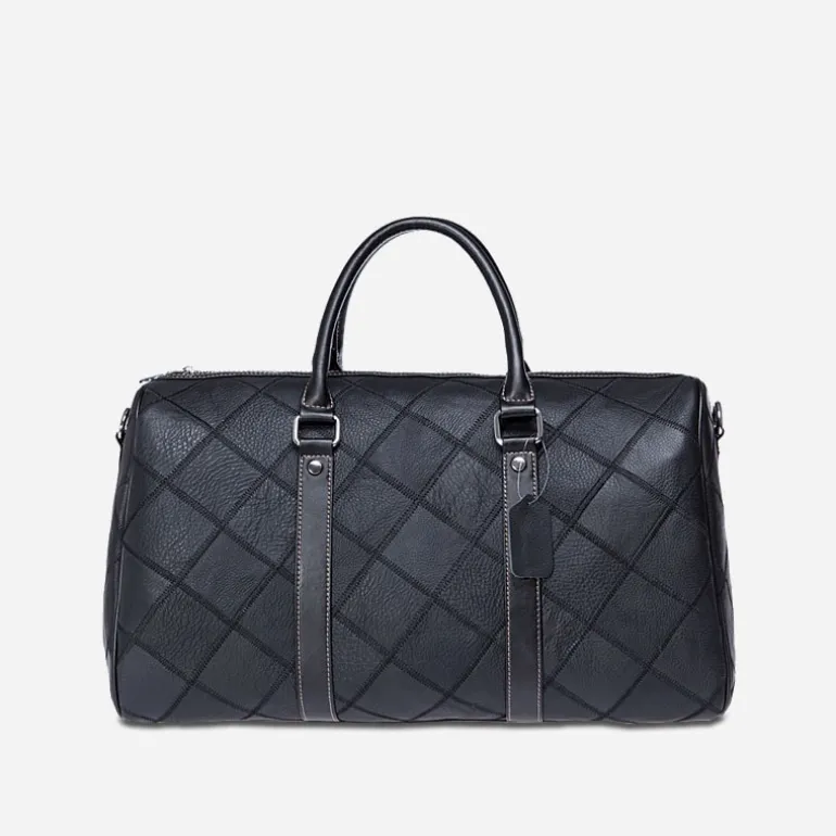 Sac weekend 48h pour homme en cuir véritable^Sac Bandoulière Sale