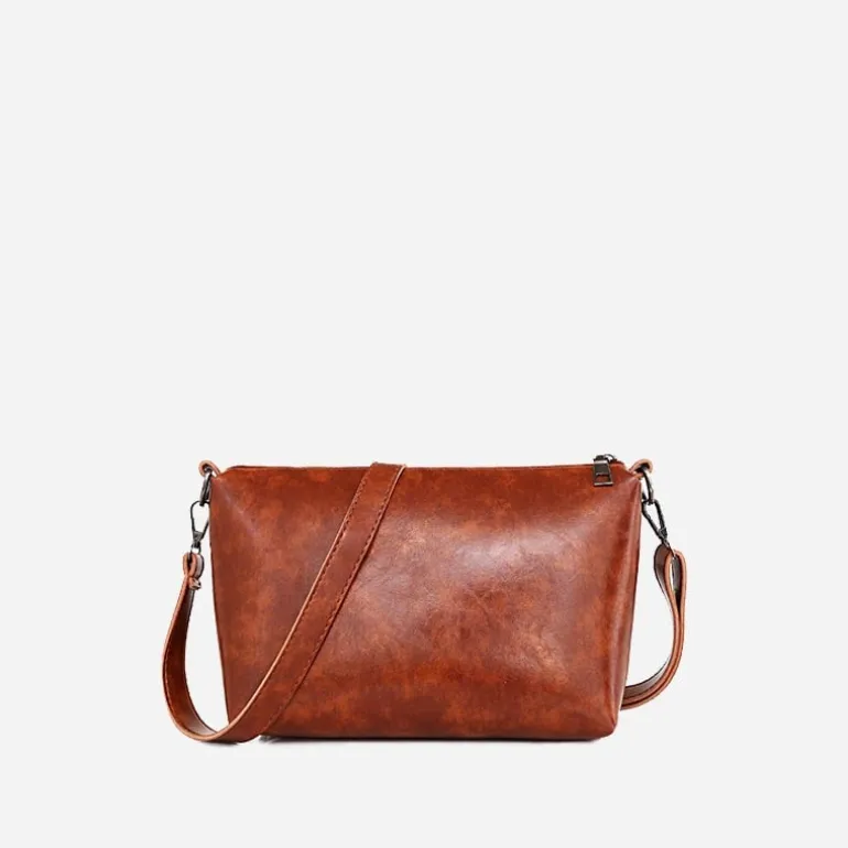 Set de sacs cuir pour femme et petite maroquinerie assortie^Sac Bandoulière New